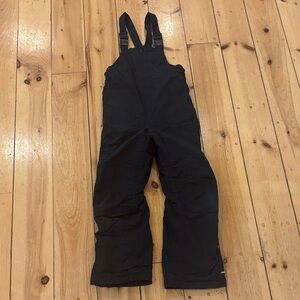 Lands' End Kids Black Snowpants Size 8